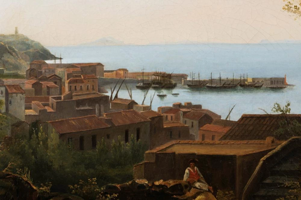 Veduta di Castellamare di Stabia - dettaglio